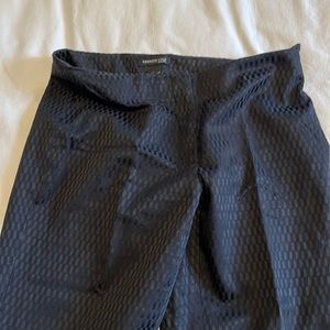 Kenneth cole black geo print slacks
